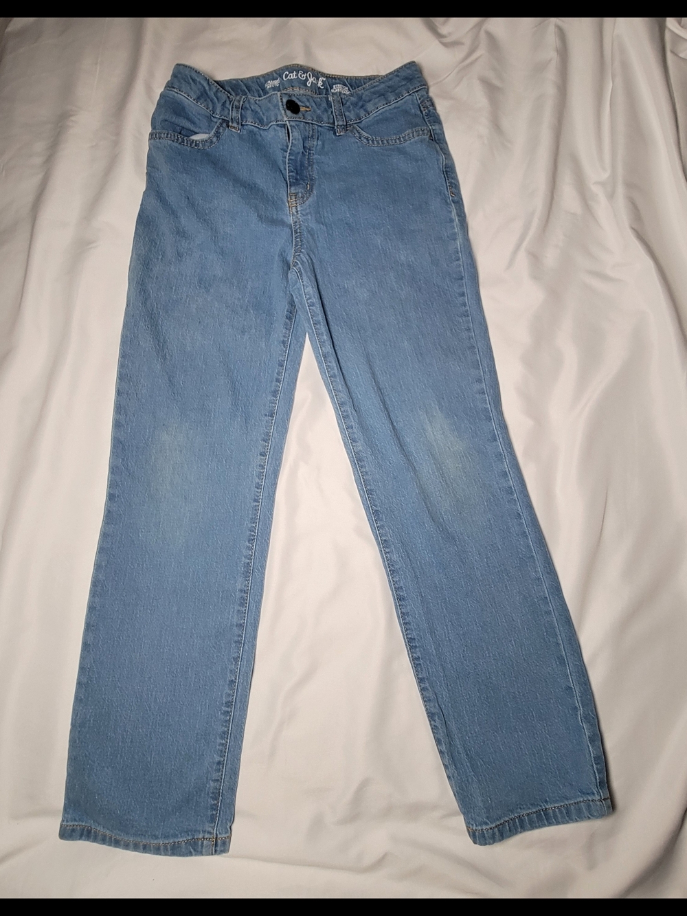 Cat & Jack Light Blue Denim Jeans- Size 10
